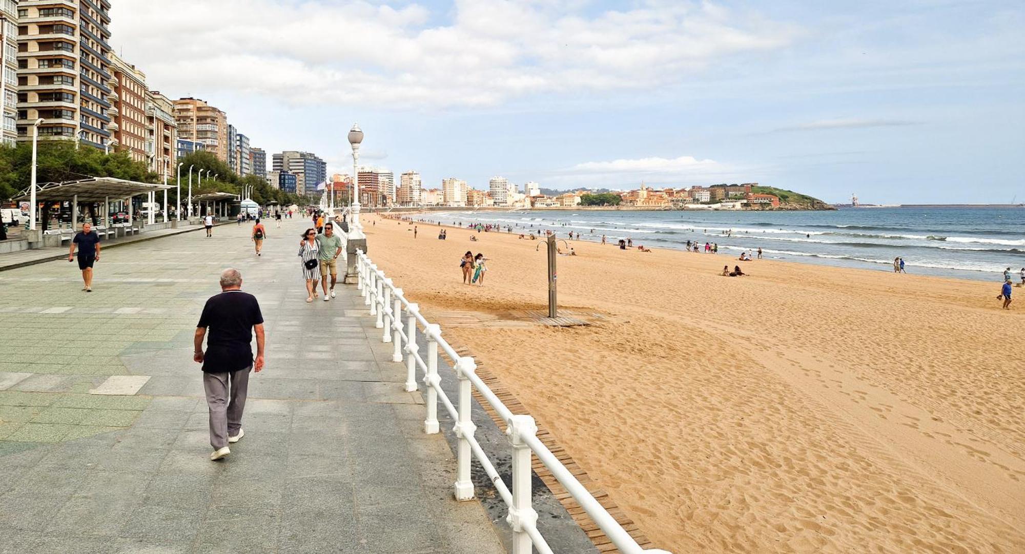 Espacio Moderno En Gijon Playa Gijón Exterior foto